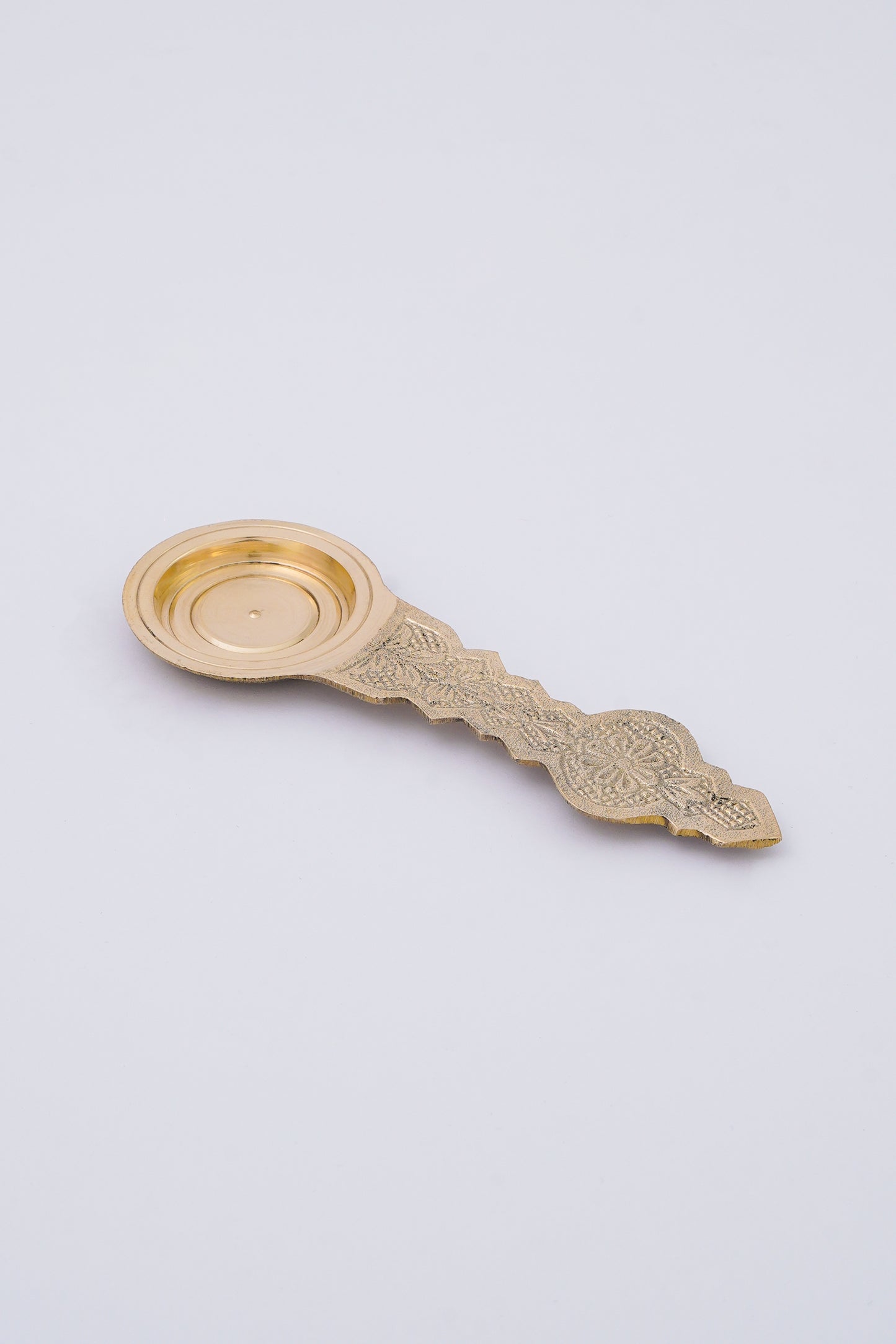 Brass puja thali set of 9 pc