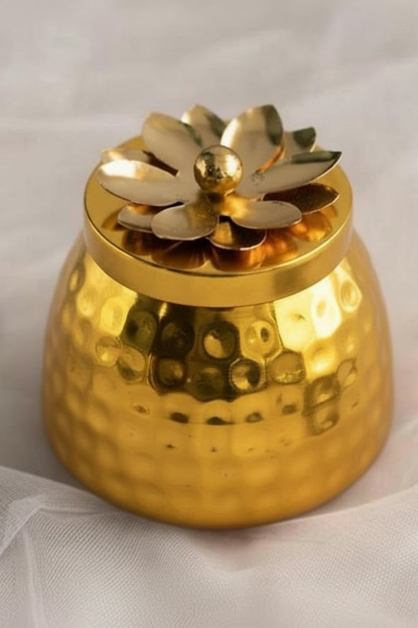 Metal Copper/golden jars