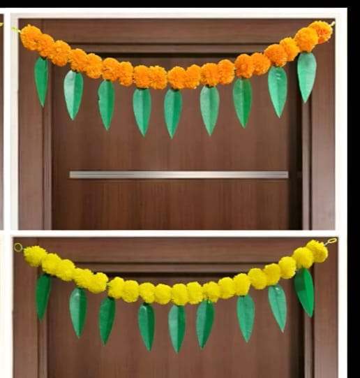 Marigold-Mangoleaf Toran