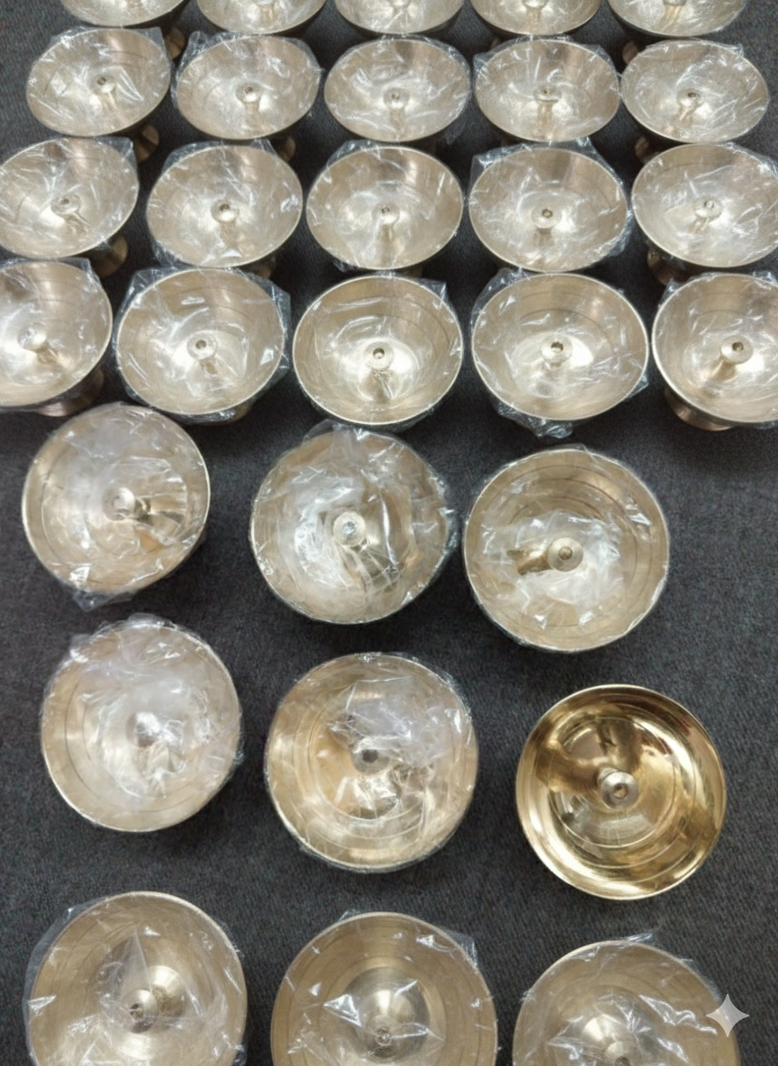 Brass deepam