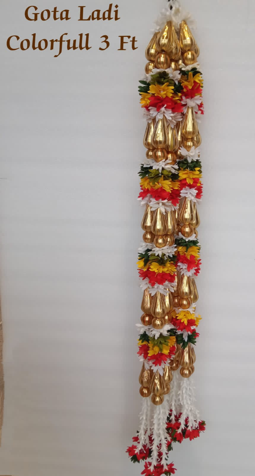 Colorful Gota hanging - 3ft
