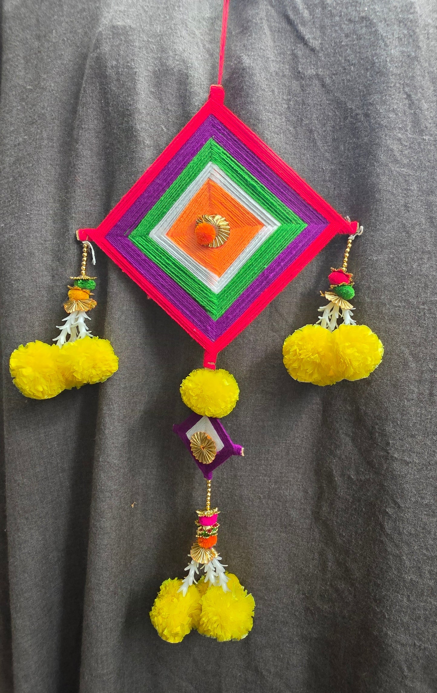 Kite Hanging with Marigold
