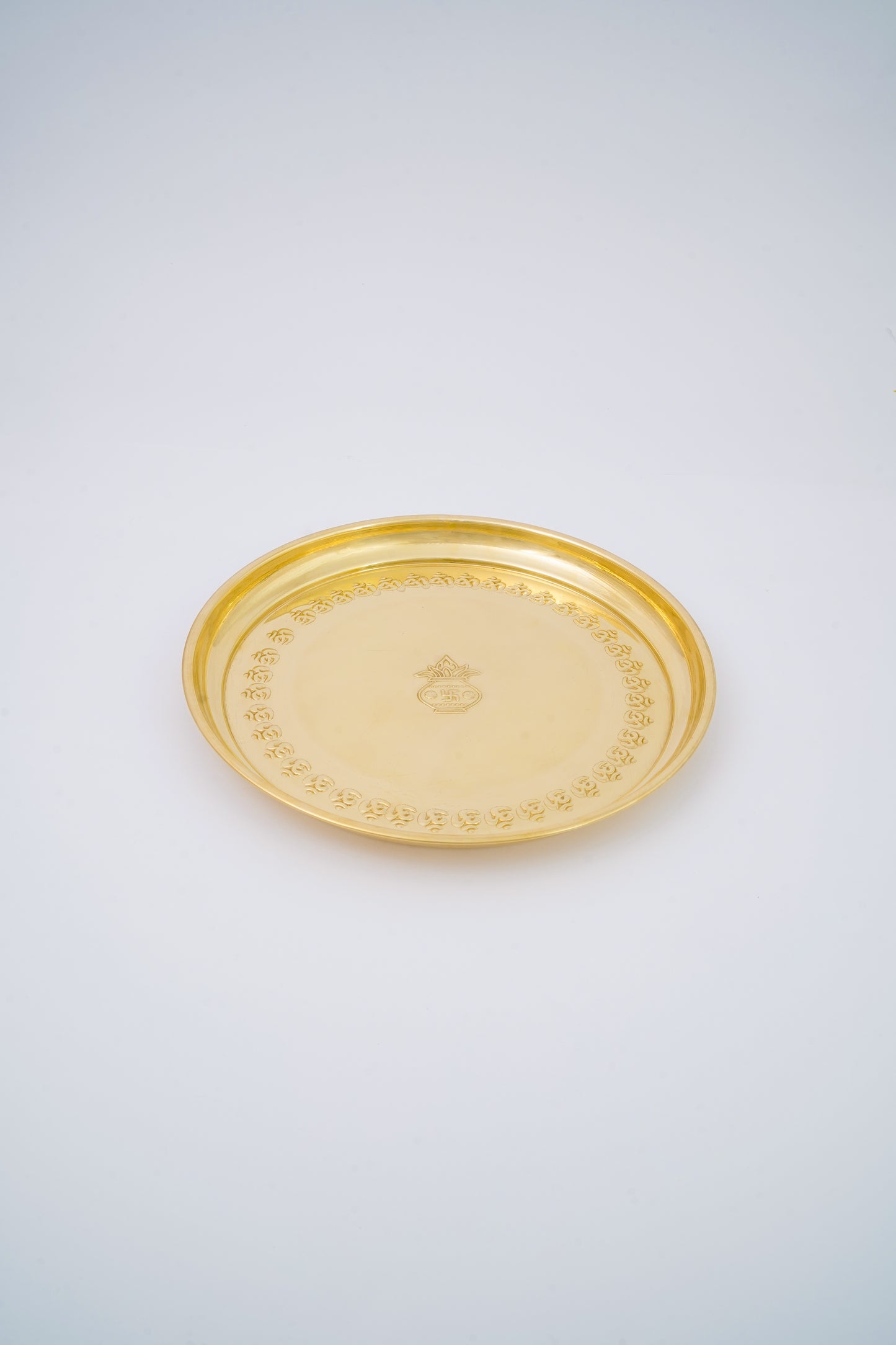 Pure Brass puja thali