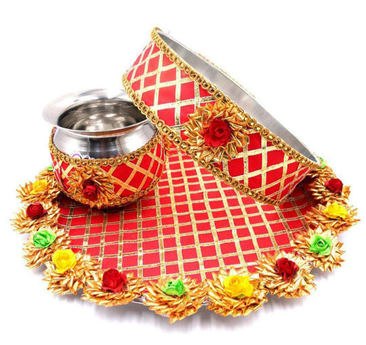 Karwa chauth thali set