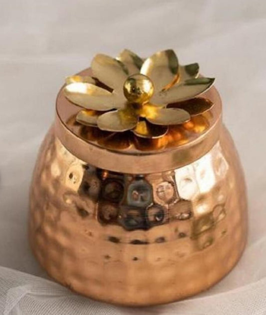 Metal Copper/golden jars