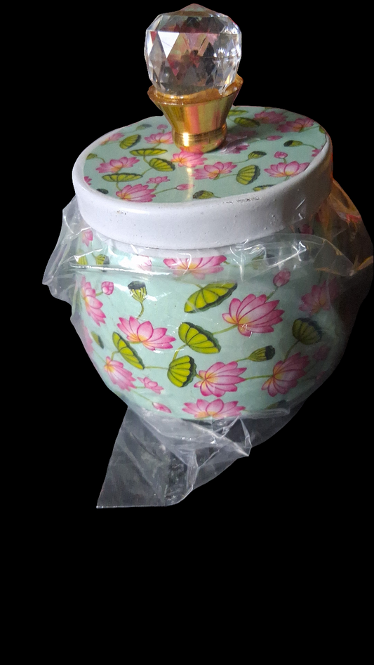 Pichwai Metal Jars Wedding Favors/Return Gifts