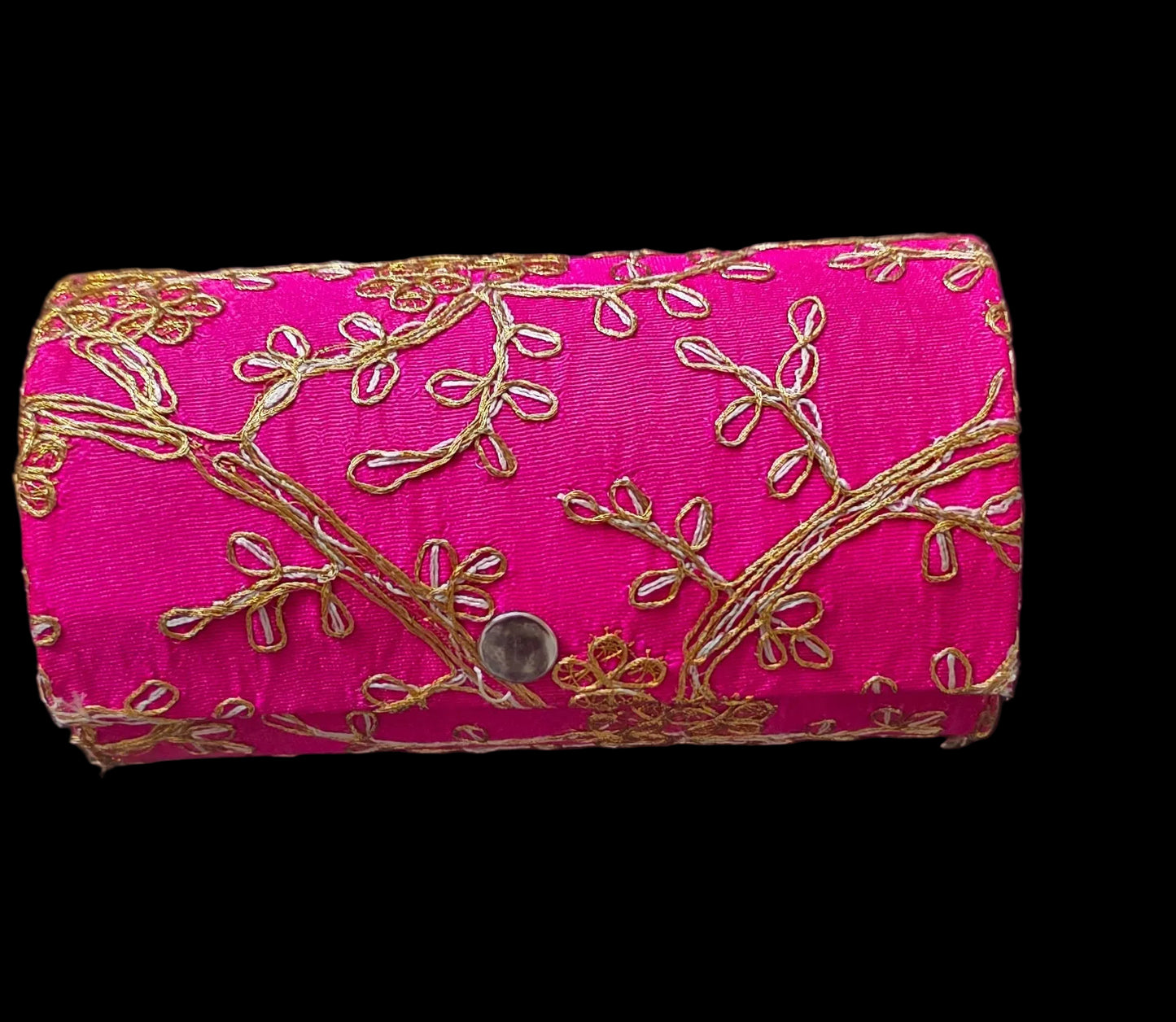 Bangle box with golden work