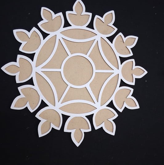 Mdf Rangoli-12 in
