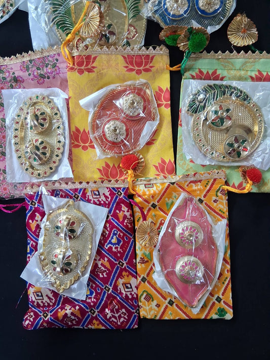 Haldi Kumkum Plate