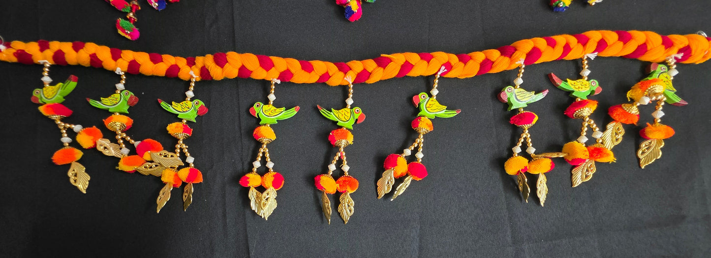 Door hanging-Toran with bird