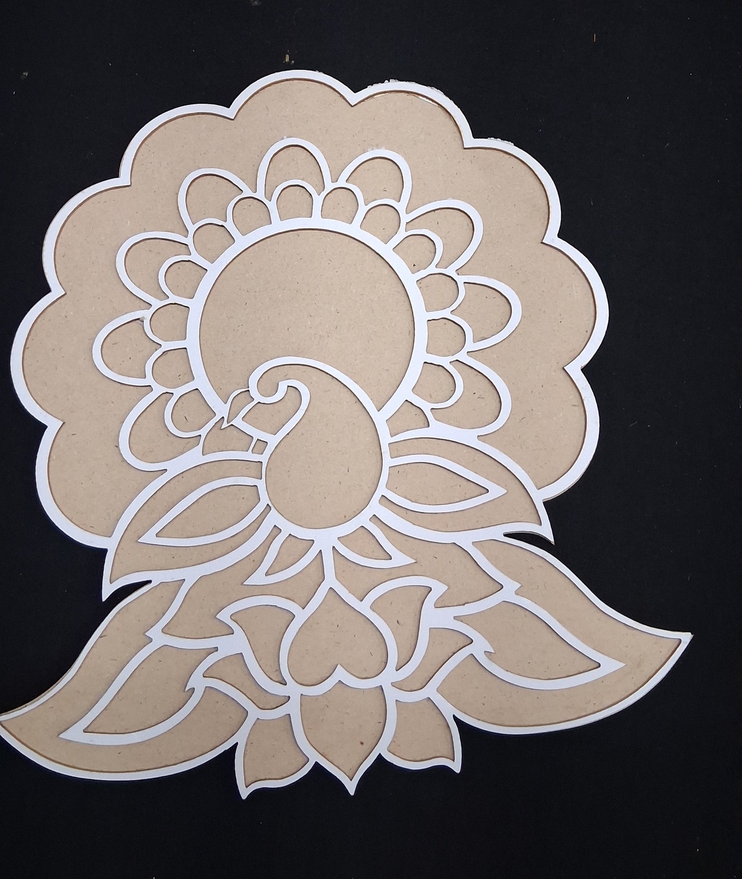 Mdf Rangoli-12 in