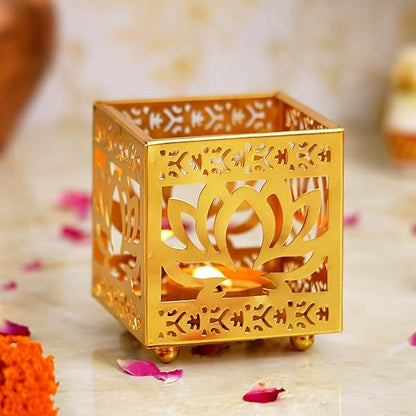 Metal Tealight Candle Holders for Home Decor