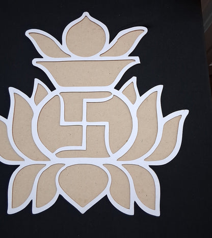 Mdf Rangoli-12 in
