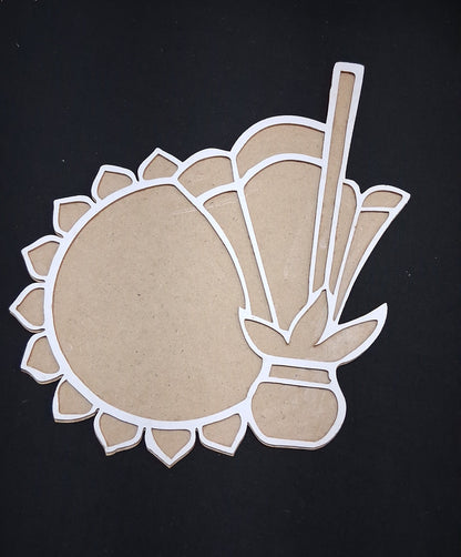 Mdf Rangoli-12 in