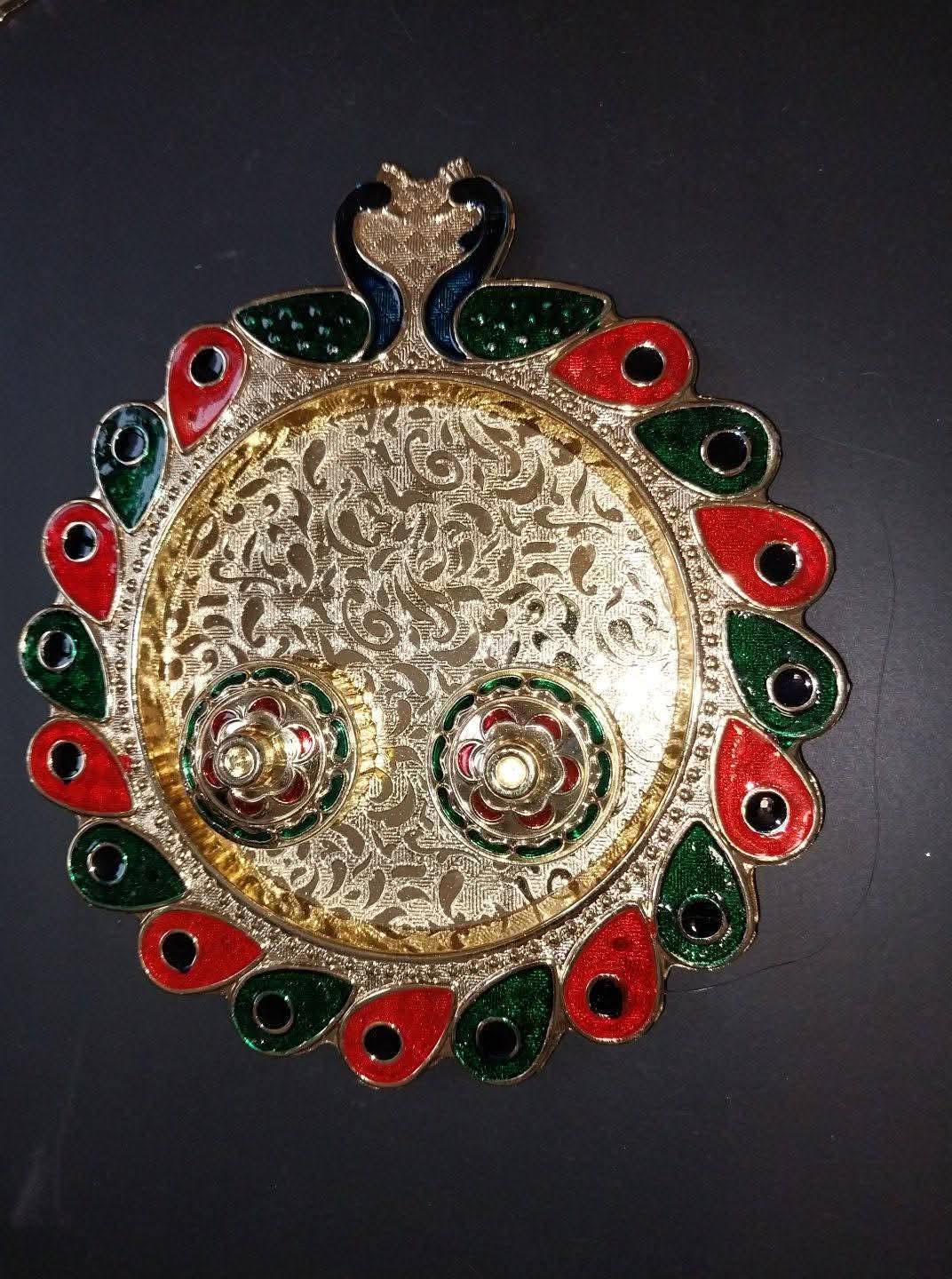 Haldi kumkum plates