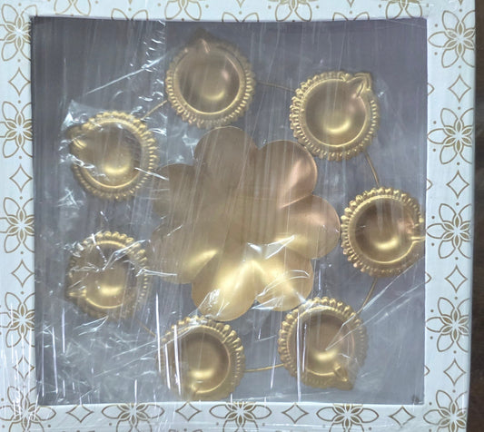 Metal urli- white display box - 10 inch